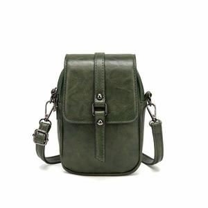 Vintage Crossbody Phone Bag, Small Pu Leather Shoulder Purse And :')